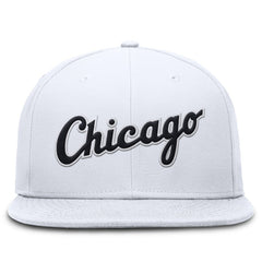 Chicago White Sox Nike Wordmark Dri-FIT Round Bill True Fitted Hat Near Me