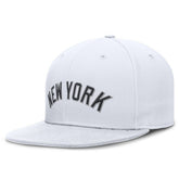 New York Yankees Nike Wordmark Dri-FIT Round Bill True Fitted Hat Clearance