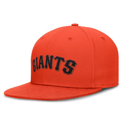 San Francisco Giants Nike Wordmark Dri-FIT Round Bill True Fitted Hat On Sale