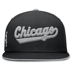 Chicago White Sox Nike Primetime Dri-FIT Round Bill True Fitted Hat discount