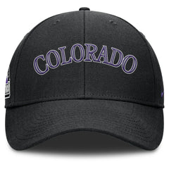Colorado Rockies Nike Rise Gaberdine Adjustable Hat Clearance