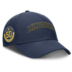 Milwaukee Brewers Nike Rise Gaberdine Adjustable Hat for sale