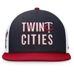 Minnesota Twins Nike Pro Trucker Snapback Hat Lifestyle