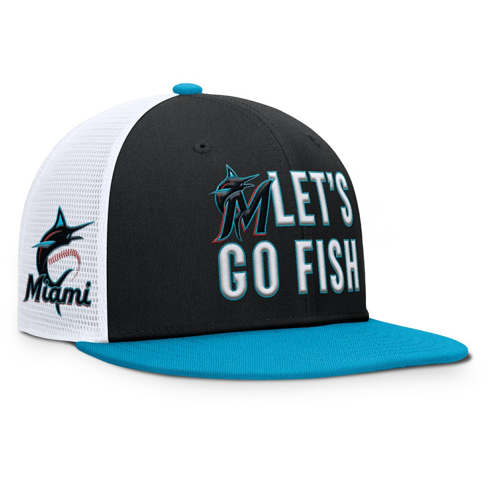 Miami Marlins Nike Pro Performance Trucker Snapback Hat discount