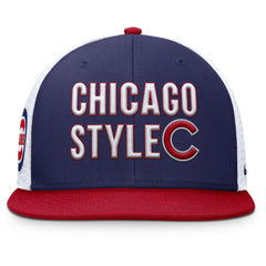 Chicago Cubs Nike Pro Trucker Snapback Hat discount