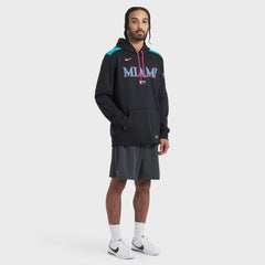 Miami Marlins Nike 2025 City Connect Authentic Collection Therma Pullover Hoodie On Sale