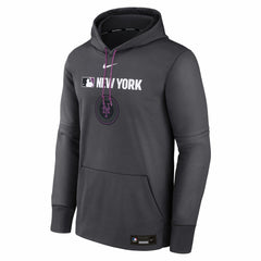 New York Mets Nike Authentic Collection City Connect Therma Pullover Hoodie On Sale