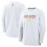 San Diego Padres Nike 2025 City Connect Authentic Collection Player Dri-FIT Lightweight Pullover Sale