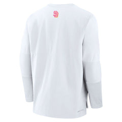 San Diego Padres Nike 2025 City Connect Authentic Collection Player Dri-FIT Lightweight Pullover Sale