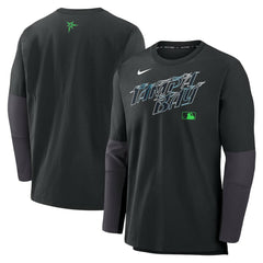 Tampa Bay Rays Nike 2025 City Connect Authentic Collection Player Dri-FIT Lightweight Pullover Online