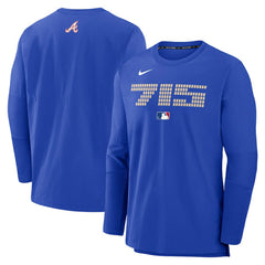 Atlanta Braves Nike 2025 City Connect Authentic Collection Player Dri-FIT Lightweight Pullover for sale
