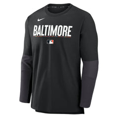 Baltimore Orioles Nike 2025 City Connect Authentic Collection Player Dri-FIT Lightweight Pullover On Sale