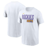 Colorado Rockies Nike City Connect Wordmark T-Shirt Near Me