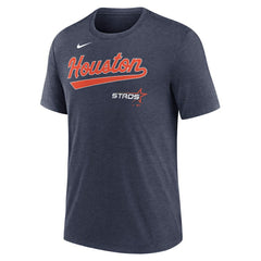 Houston Astros Nike City Connect Script Tri-Blend T-Shirt Clearance