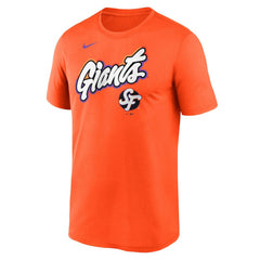 San Francisco Giants Nike 2025 City Connect Team Phrase Legend Performance T-Shirt Near Me