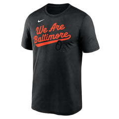 Baltimore Orioles Nike City Connect Team Phrase Script Legend Performance T-Shirt for sale