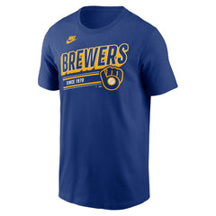 Milwaukee Brewers Nike Cooperstown Collection Retro T-Shirt Online