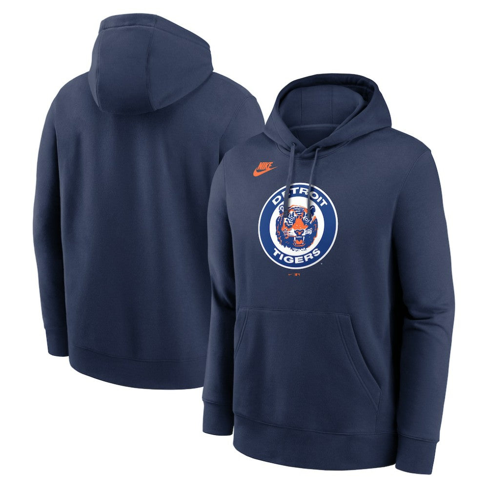 Detroit Tigers Nike Cooperstown Collection Logo Club Hoodie Lifestyle