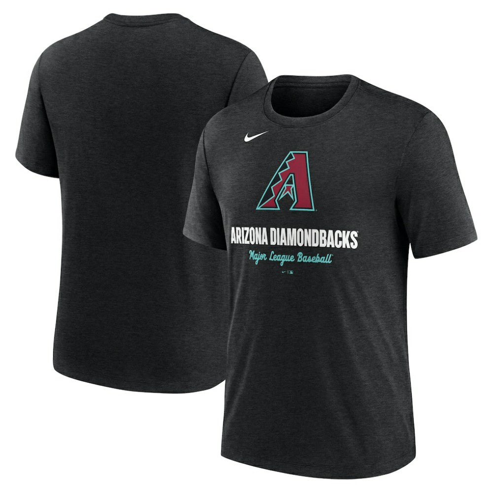 Arizona Diamondbacks Nike Logo Tri-Blend T-Shirt Lifestyle