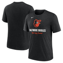 Baltimore Orioles Nike Logo Tri-Blend T-Shirt Clearance