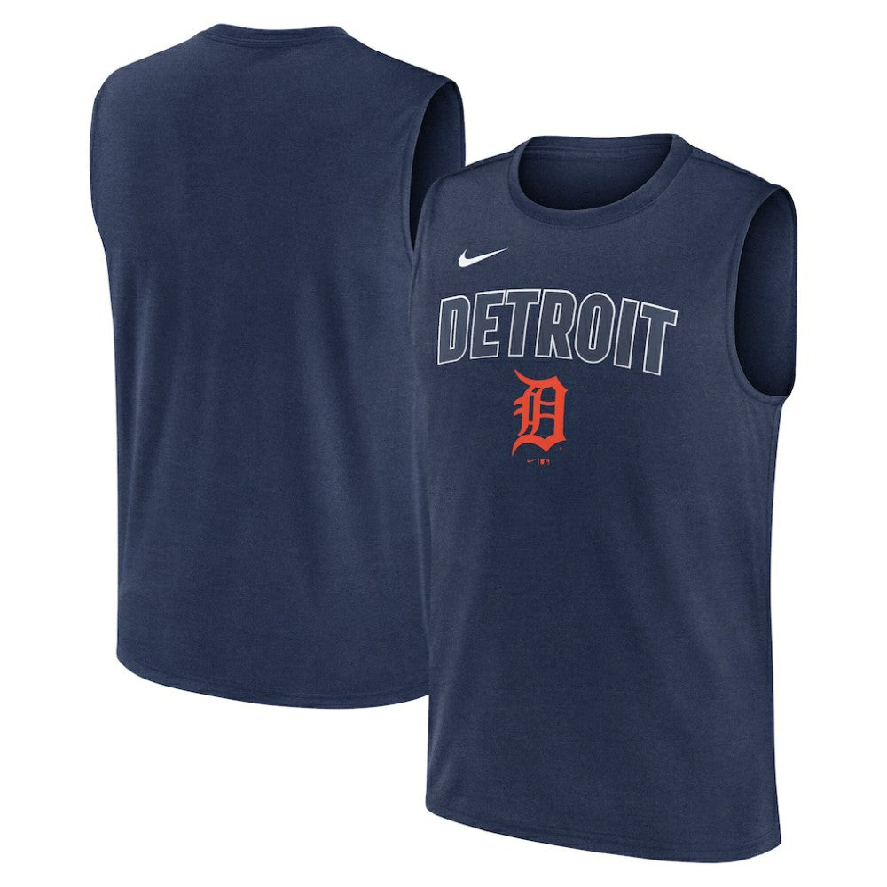 Detroit Tigers Nike Knockout Dri-FIT Muscle Tank Top Sale