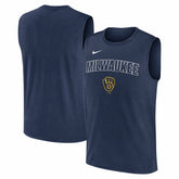 Milwaukee Brewers Nike Knockout Dri-FIT Muscle Tank Top Online
