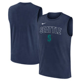 Seattle Mariners Nike Knockout Dri-FIT Muscle Tank Top Sale
