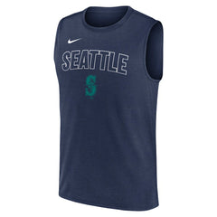 Seattle Mariners Nike Knockout Dri-FIT Muscle Tank Top Sale