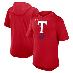 Texas Rangers Nike Tri-Blend Hoodie T-Shirt Clearance
