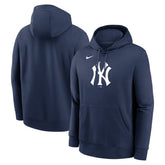New York Yankees Nike Logo Club Fleece Hoodie On Sale