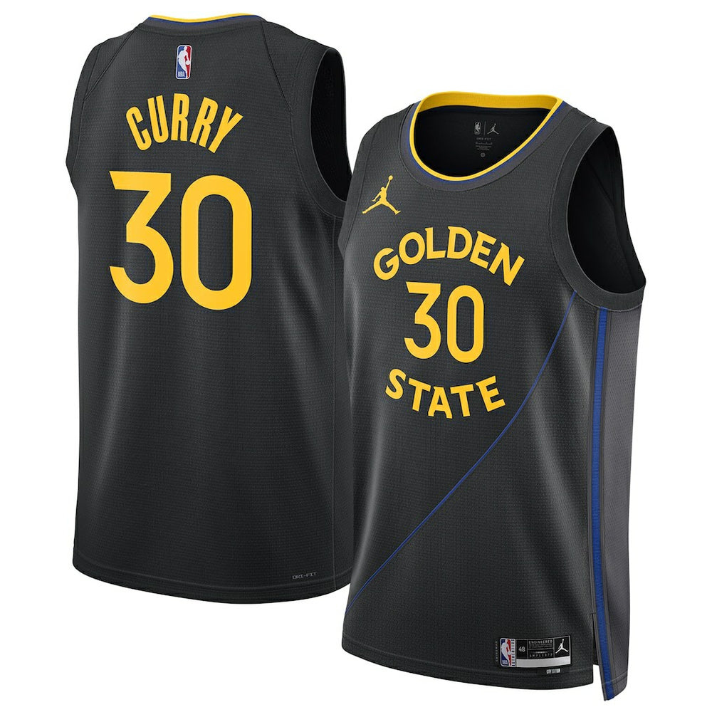 NBA - Stephen Curry Golden State Warriors Jordan Brand Unisex 2024/25 Swingman Jersey - Statement Editi- Black