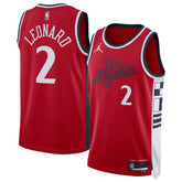 NBA - Kawhi Leonard LA Clippers Jordan Brand Unisex 2024/25 Swingman Jersey - Statement Edition - Red