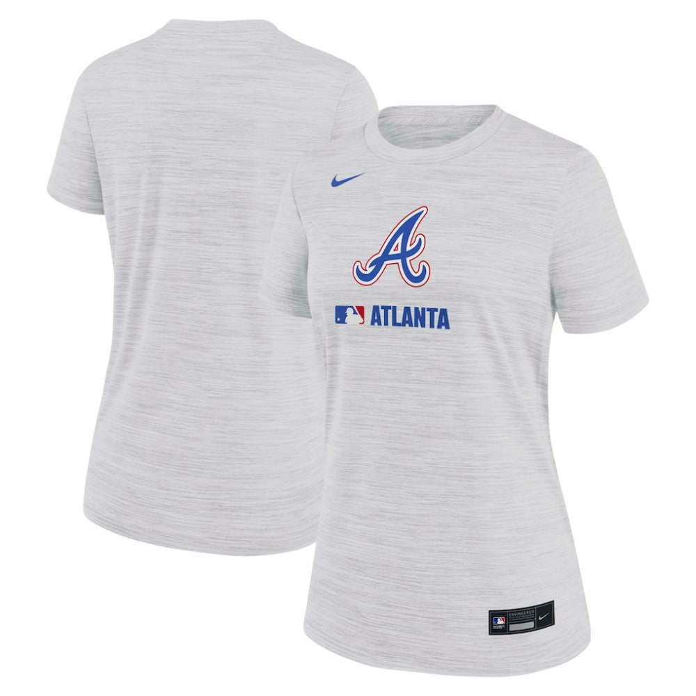 Atlanta Braves Nike Women's Authentic Collection City Connect Velocity Dri-FIT T-Shirt Lifestyle