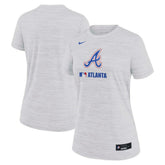 Atlanta Braves Nike Women's Authentic Collection City Connect Velocity Dri-FIT T-Shirt Lifestyle