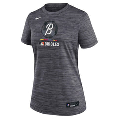 Baltimore Orioles Nike Women's Authentic Collection City Connect Velocity Dri-FIT T-Shirt Lifestyle