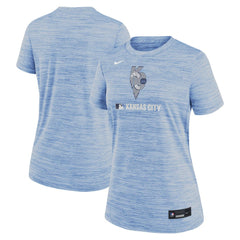 Kansas City Royals Nike Women's Authentic Collection City Connect Velocity Dri-FIT T-Shirt Clearance