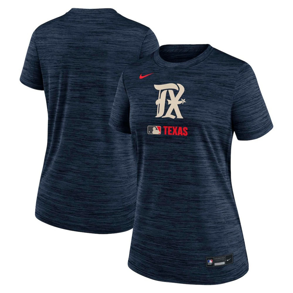 Texas Rangers Nike Women's Authentic Collection City Connect Velocity Dri-FIT T-Shirt discount