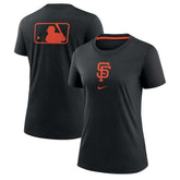 San Francisco Giants Nike Women's Authentic Collection Early Work Tri-Blend T-Shirt Near Me