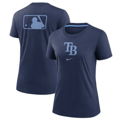 Tampa Bay Rays Nike Women's Authentic Collection Early Work Tri-Blend T-Shirt Lifestyle