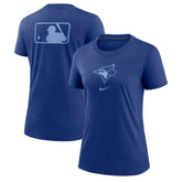 Toronto Blue Jays Nike Women's Authentic Collection Early Work Tri-Blend T-Shirt On Sale