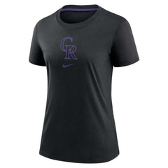 Colorado Rockies Nike Women's Authentic Collection Early Work Tri-Blend T-Shirt Online