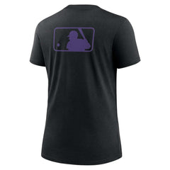 Colorado Rockies Nike Women's Authentic Collection Early Work Tri-Blend T-Shirt Online