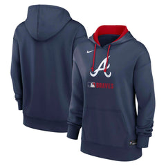 Atlanta Braves Nike Women's Authentic Collection Therma-FIT Hoodie Near Me