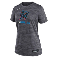 Miami Marlins Nike Women's Authentic Collection Velocity Dri-FIT T-Shirt Online