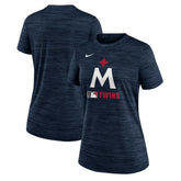 Minnesota Twins Nike Women's Authentic Collection Alternate Logo Velocity Dri-FIT T-Shirt Online