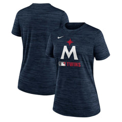 Minnesota Twins Nike Women's Authentic Collection Alternate Logo Velocity Dri-FIT T-Shirt Online