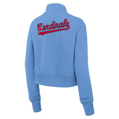 St. Louis Cardinals Nike Women's Cooperstown Collection Phoenix Fleece Half-Zip Sweatshirt On Sale