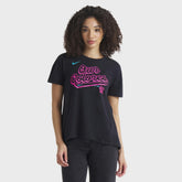 Miami Marlins Nike Women's 2025 City Connect Flowy Fashion Tri-Blend Dri-FIT T-Shirt Clearance