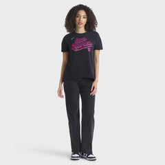 Miami Marlins Nike Women's 2025 City Connect Flowy Fashion Tri-Blend Dri-FIT T-Shirt Clearance