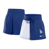 Los Angeles Dodgers Nike Women's Color-Block Phoenix Fleece Lounge Shorts Near Me